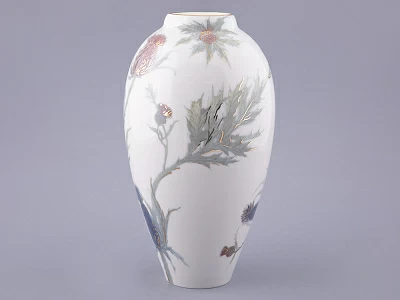 Ваза форма Фрезия рисунок Репейник, арт. 80.48115.00.1