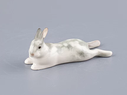 Скульптура Кролик лежебока серый арт. 82.68949.00.1 Скульптура Кролик лежебока серый арт. 82.68949.00.1