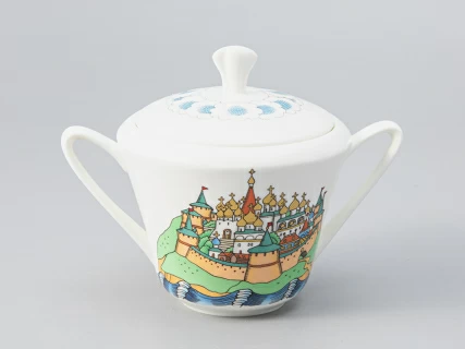 Сахарница форма Сад рисунок Русские сказки арт. 80.99094.00.1, 