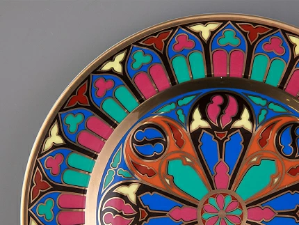 Тарелка декоративная 270 мм Европейская, в подарочной упаковке, рисунок Готическая 12 арт. 81.25632.00.1