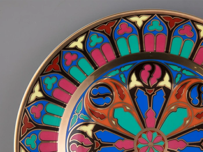 Тарелка декоративная 270 мм Европейская, в подарочной упаковке, рисунок Готическая 12 арт. 81.25632.00.1, 