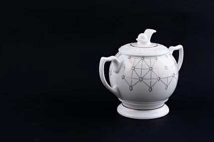 Сахарница Жемчуг на форме Жемчужина, арт 60.10816.00.1