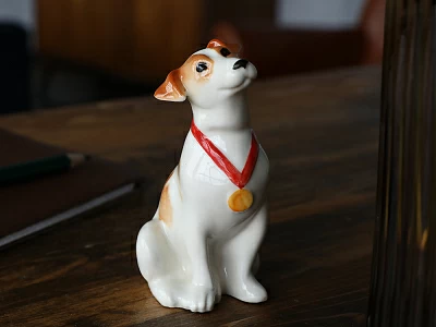 Скульртура Джек-Рассел-Терьер Лео арт. 82.80393.00.1