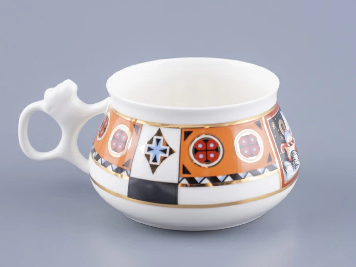 Чашка с блюдцем кофейная 180 мл форма Билибина рисунок Василиса арт. 81.16131.00.1, 