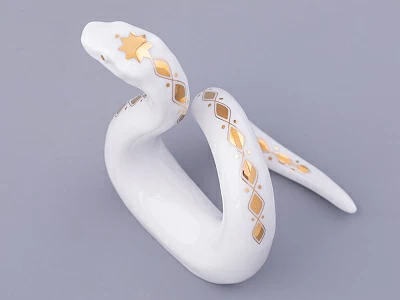 Скульптура Танцующая змея, рисунок Аурум, арт 82.48033.00.1