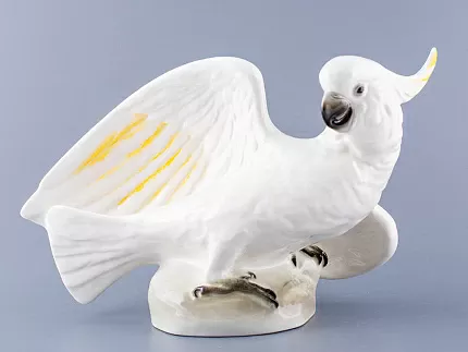 Скульптура Какаду желтохохлый  Желтохохлый арт. 82.77337.00.1