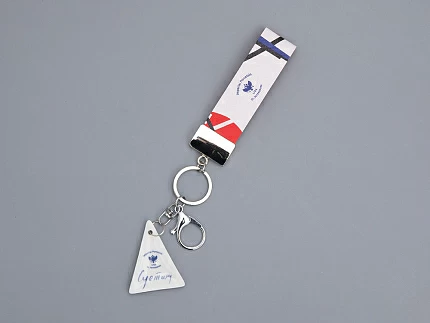 Брелок подвеска в подарочной упаковке, форма Треугольник, рисунок Терракотовые фигуры, арт 81.33237.00.1