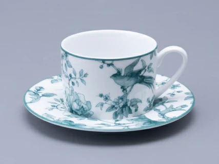 Чашка с блюдцем форма Соло Рисунок Monplaisir Green, арт. 81.32898.00.1, 