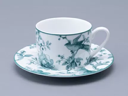 Чашка с блюдцем форма Соло Рисунок Monplaisir Green, арт. 81.32898.00.1