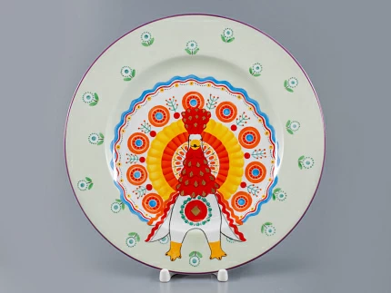 Декоративная тарелка 265 мм, форма Mazarin, рисунок Жар птица, арт 80.86742.00.1 Декоративная тарелка 265 мм, форма Mazarin, рисунок Жар птица, арт 80.86742.00.1