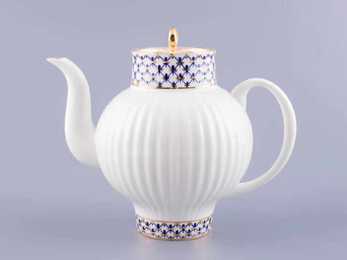 Чайник заварочный Волна Кобальтовая сетка 800 мл арт. 80.06534.00.1, 