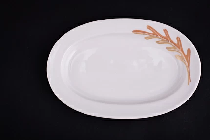 Селедочница на форме Молодежная, рисунок Сентябрь, арт 70.01993.00.1 Селедочница на форме Молодежная, рисунок Сентябрь, арт 70.01993.00.1