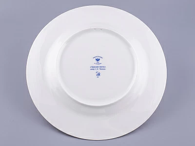 Тарелка декоративная 270 мм форма Европейская - 3 рисунок Красная лента, арт. 80.97577.00.1 Тарелка декоративная 270 мм форма Европейская - 3 рисунок Красная лента, арт. 80.97577.00.1