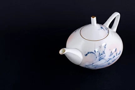 Чайник заварочный Морозное утро на форме Купольная, арт 40.03512.00.1