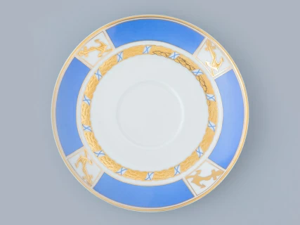 Сервиз чайный на 6 персон 21 предмет, форма Банкетная, рисунок Кронштадт, арт. 81.32240.00.1, 