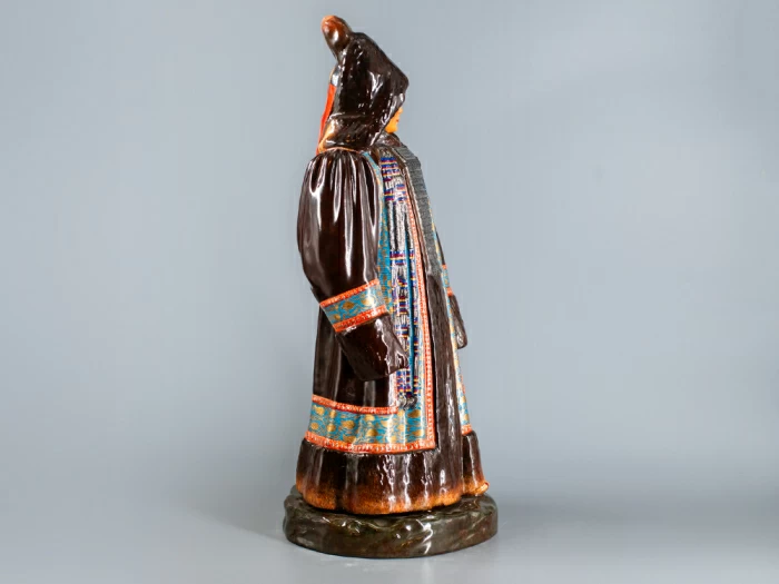 Скульптура Народности России Якутка арт. 82.75209.00.1,  Скульптура Народности России Якутка арт. 82.75209.00.1,