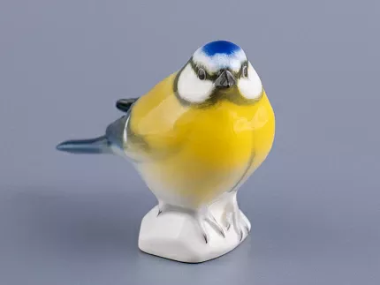 Скульптура форма Синица рисунок Лазоревка арт. 82.78548.00.1