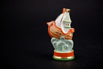 Скульптура Ладья. Белая, арт 62.12739.00.5