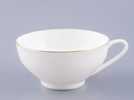 Чашка с блюдцем чайная 300 мл форма Купольная рисунок Золотая лента арт. 81.16430.00.1, 