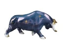 Скульптура Коррида бык Синий со звездами, арт. 82.36584.00.1, 