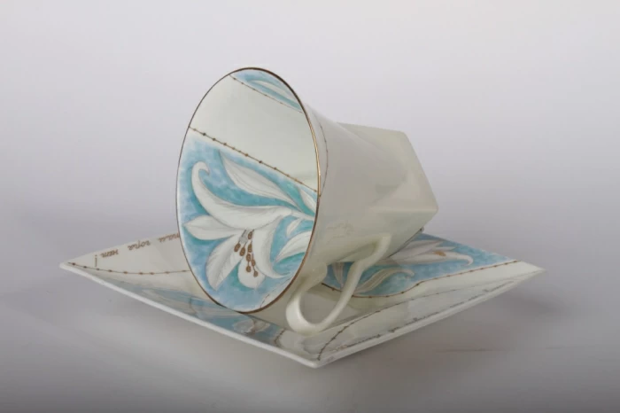 Чашка чайная Петрополь Жениху да невесте, арт. 60.02742.00.1, 