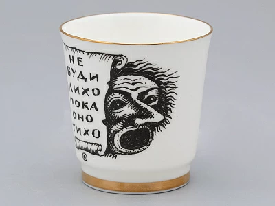 Подарочный набор стопок форма Сувенирная 1, рисунок Русская культура, арт. 81.31748.00.1