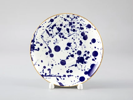 Чашка с блюдцем чайная форма Весенняя рисунок Splash арт. 81.29650.00.1, 