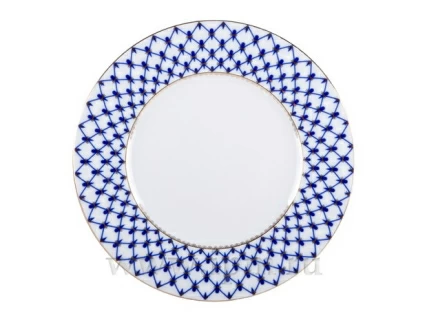Тарелка Гладкая Кобальтовая сетка 200 мм арт. 80.07243.00.1, 