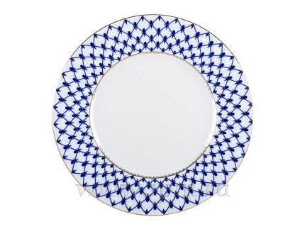Тарелка Гладкая Кобальтовая сетка 200 мм арт. 80.07243.00.1 Тарелка Гладкая Кобальтовая сетка 200 мм арт. 80.07243.00.1
