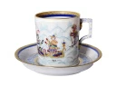 Чашка с блюдцем чайная форма Гербовая рисунок Зимние забавы 3 арт. 81.15745.00.1, 
