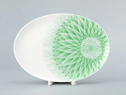 Блюдо овальное 235х170 мм форма Восточная рисунок Aloha Lagoon, арт. 80.40053.00.1 Блюдо овальное 235х170 мм форма Восточная рисунок Aloha Lagoon, арт. 80.40053.00.1