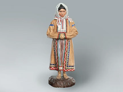 Скульптура Народности России Остячка арт. 82.87925.00.1
