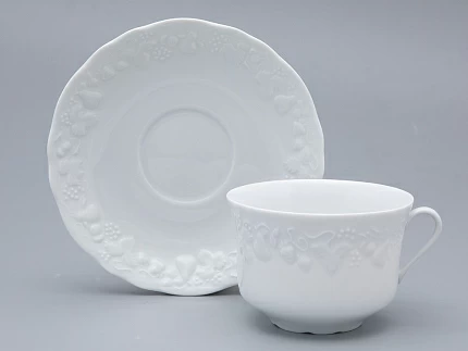 Чашка с блюдцем для завтрака м.р. 330 мл California арт. 96.11261.00.1