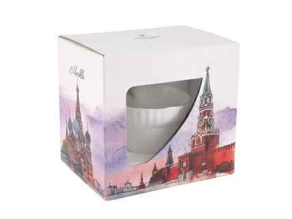 Подарочный набор 155 мл форма Волна рисунок Золотой кантик упаковка подарочная Москва арт. 81.27594.00.1, 