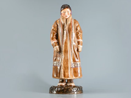 Скульптура Народности России Вогульская женщина арт. 82.78573.00.1