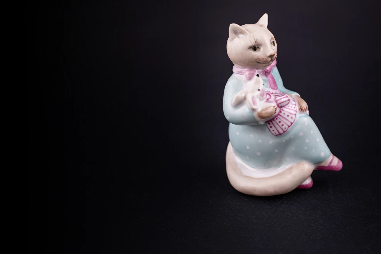 Скульптура Кошка-нянька, рисунок Колыбельная, арт 62.21783.00.1, 