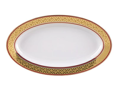 Блюдо овальное 240 форма Европейская рисунок Бельведер арт. 80.96534.00.1