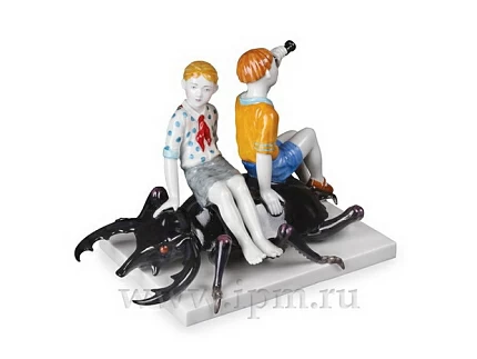 Скульптура Путешествие натуралистов арт. 82.71240.00.1
