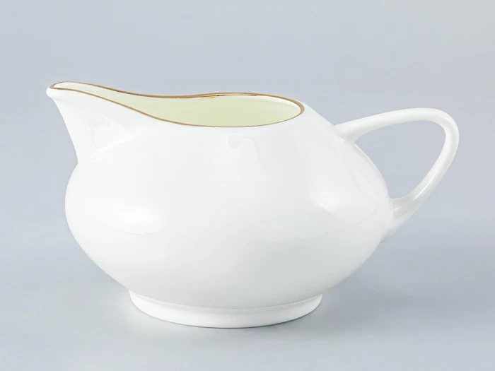 Сливочник 270 мл.,  форма Купольная, рисунок  Золотая лента арт. 80.54110.00.1, 