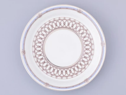 Чашка с блюдцем чайная, форма Гербовая, рисунок Серебряный город 2, арт. 81.32585.00.1, 