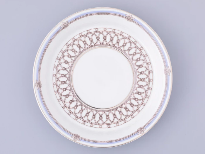 Чашка с блюдцем чайная, форма Гербовая, рисунок Серебряный город 2, арт. 81.32585.00.1, 