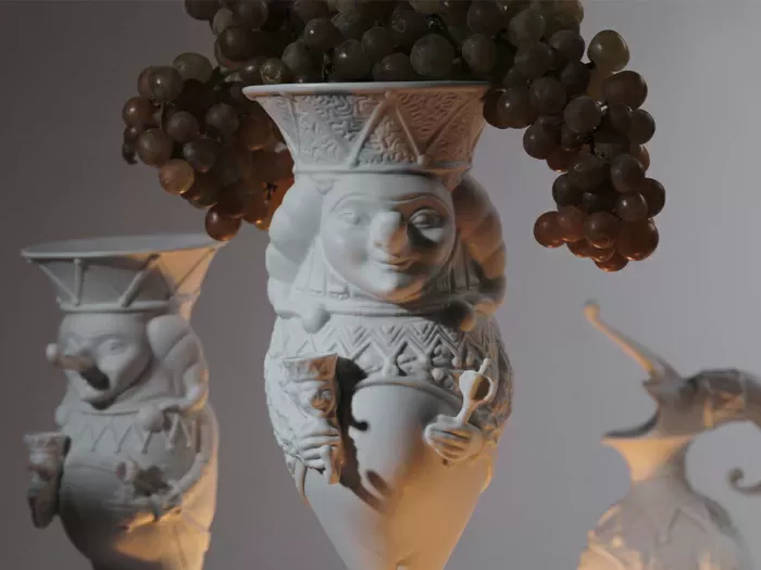 Скульптура Дионис в подарочной упаковке, рисунок Белый, арт. 81.33652.00.1, 