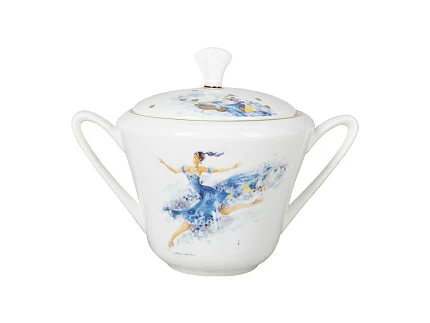 Сервиз чайный форма Сад рисунок Феи, 6 персон 14 предметов арт. 81.25021.00.1