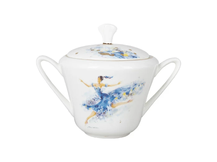 Сервиз чайный форма Сад рисунок Феи, 6 персон 14 предметов арт. 81.25021.00.1, 