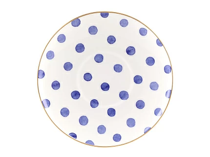 Чашка с блюдцем кофейная 165 мл форма Майская рисунок Polka Dot арт. 81.27797.00.1 Чашка с блюдцем кофейная 165 мл форма Майская рисунок Polka Dot арт. 81.27797.00.1