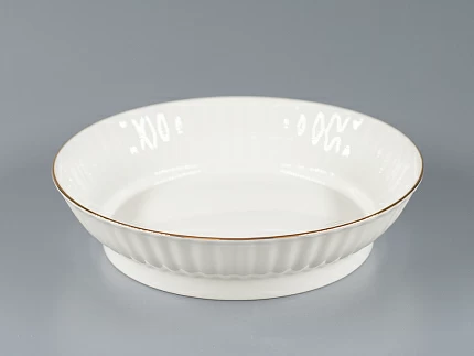 Сухарница форма Волна рисунок Золотой кантик арт. 80.00756.00.1 Сухарница форма Волна рисунок Золотой кантик арт. 80.00756.00.1