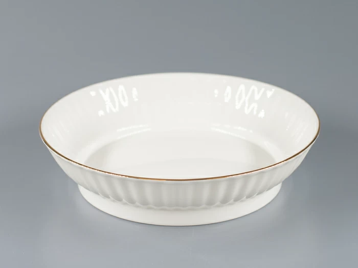 Сухарница форма Волна рисунок Золотой кантик арт. 80.00756.00.1, 