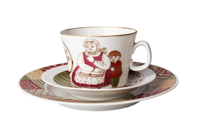 Сервиз чайный форма Молодежная рисунок Милый, 6 персон 20 предметов арт. 81.16629.00.1, 