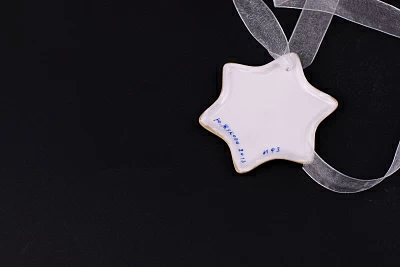 Елочная игрушка Звездочка, Зимний вечер, арт 60.07611.00.1