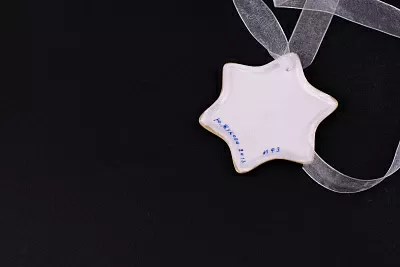 Елочная игрушка Звездочка, Зимний вечер, арт 60.07611.00.1